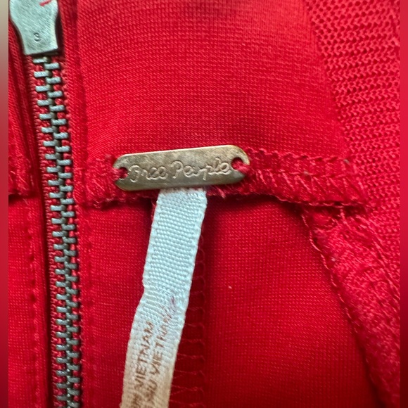 Free People High Neck Crop Tank Top Sz XS - Picture 7 of 9